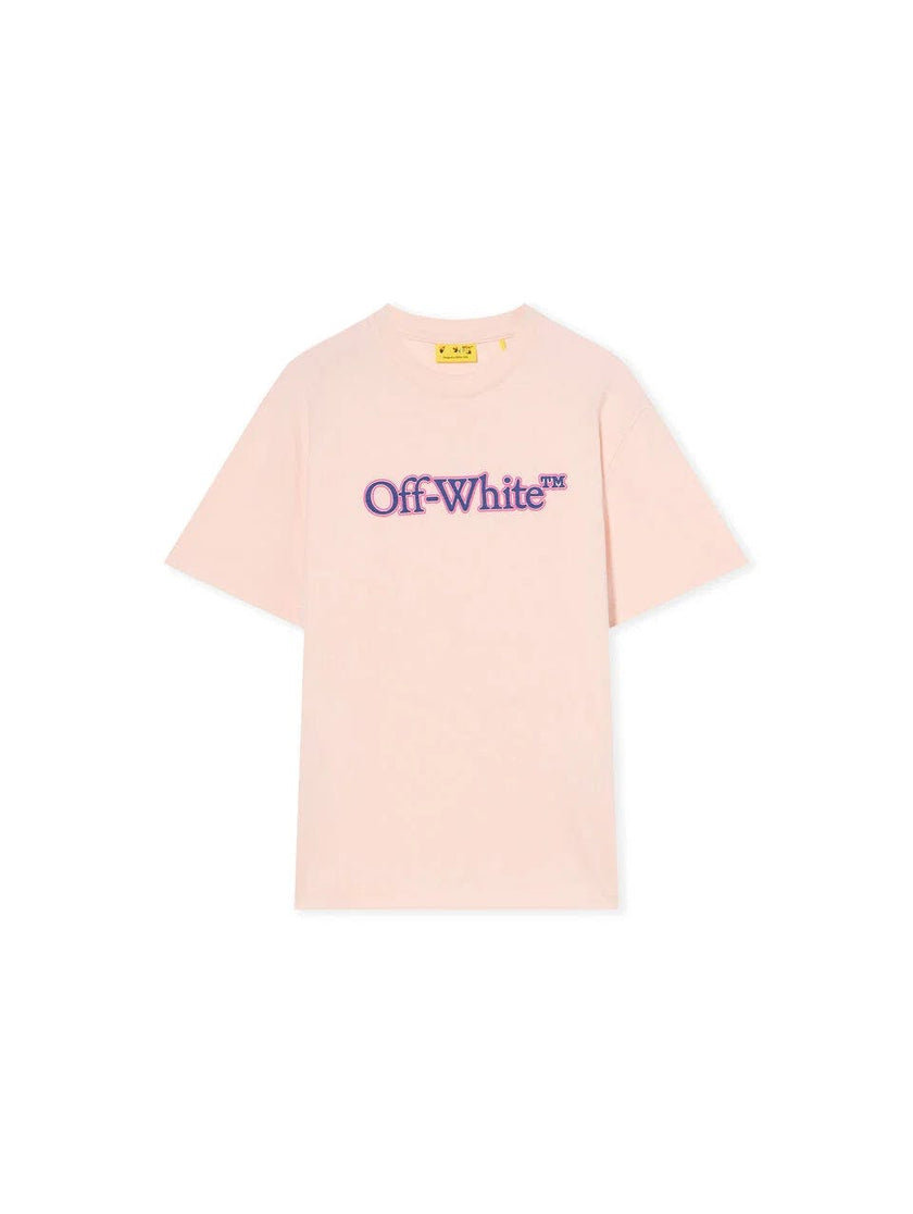 Pink Big Bookish Puff Logo T-Shirt