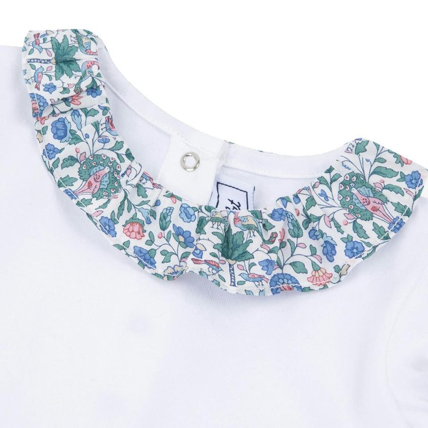 TARTINE ET CHOCOLAT Liberty Pants Baby Set - Blue Fleur