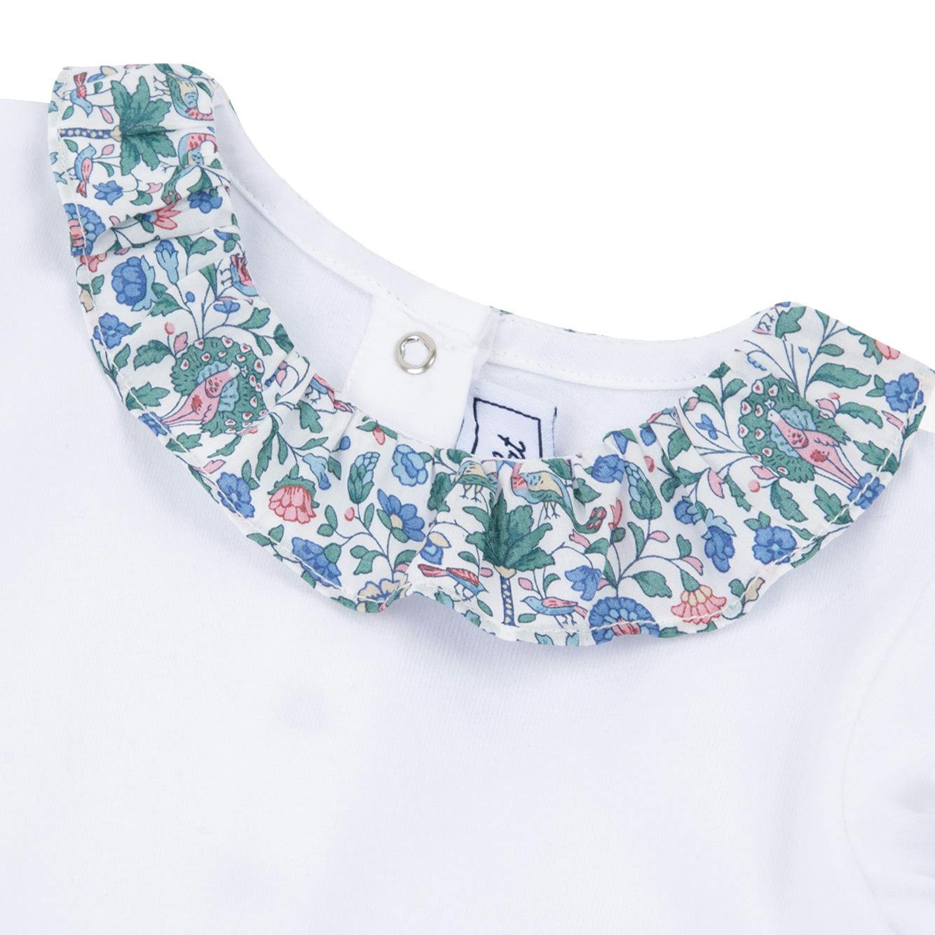 TARTINE ET CHOCOLAT Liberty Pants Baby Set - Blue Fleur