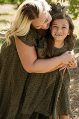 Mini Hattie Dress in Woodland Floral