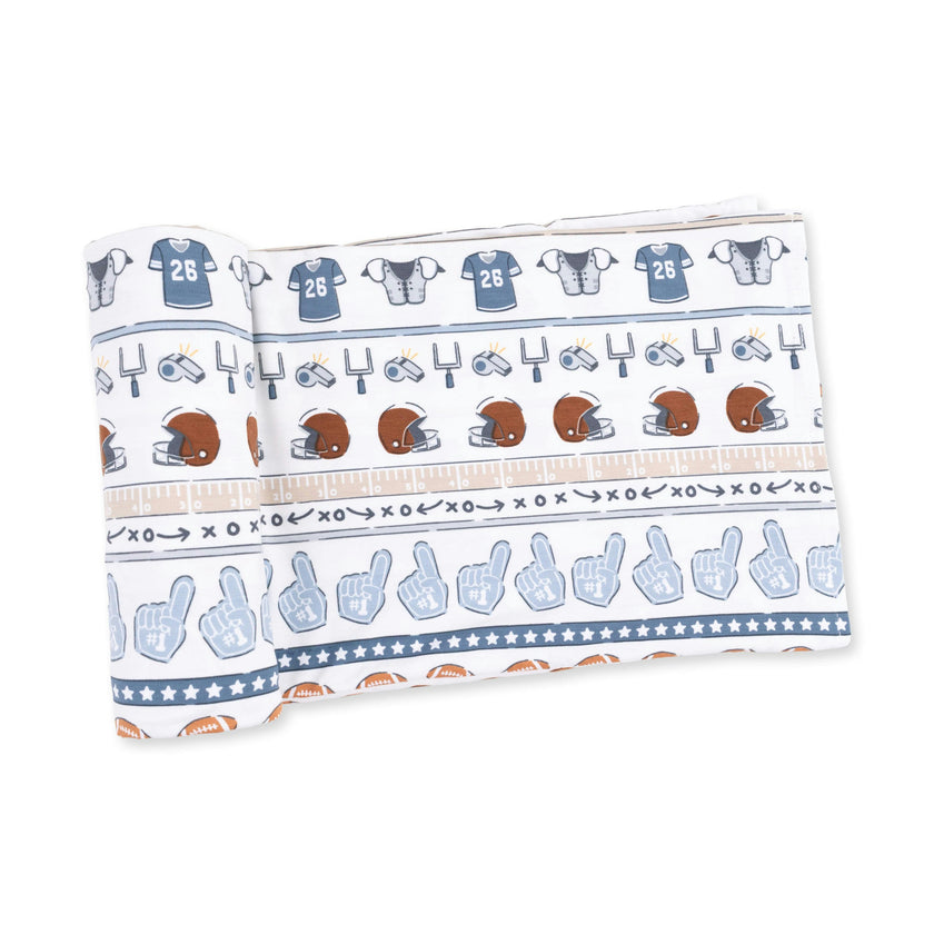 Football Stripe - Swaddle Blanket