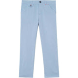 TARTINE ET CHOCOLAT Grey-Blue Twill Trousers