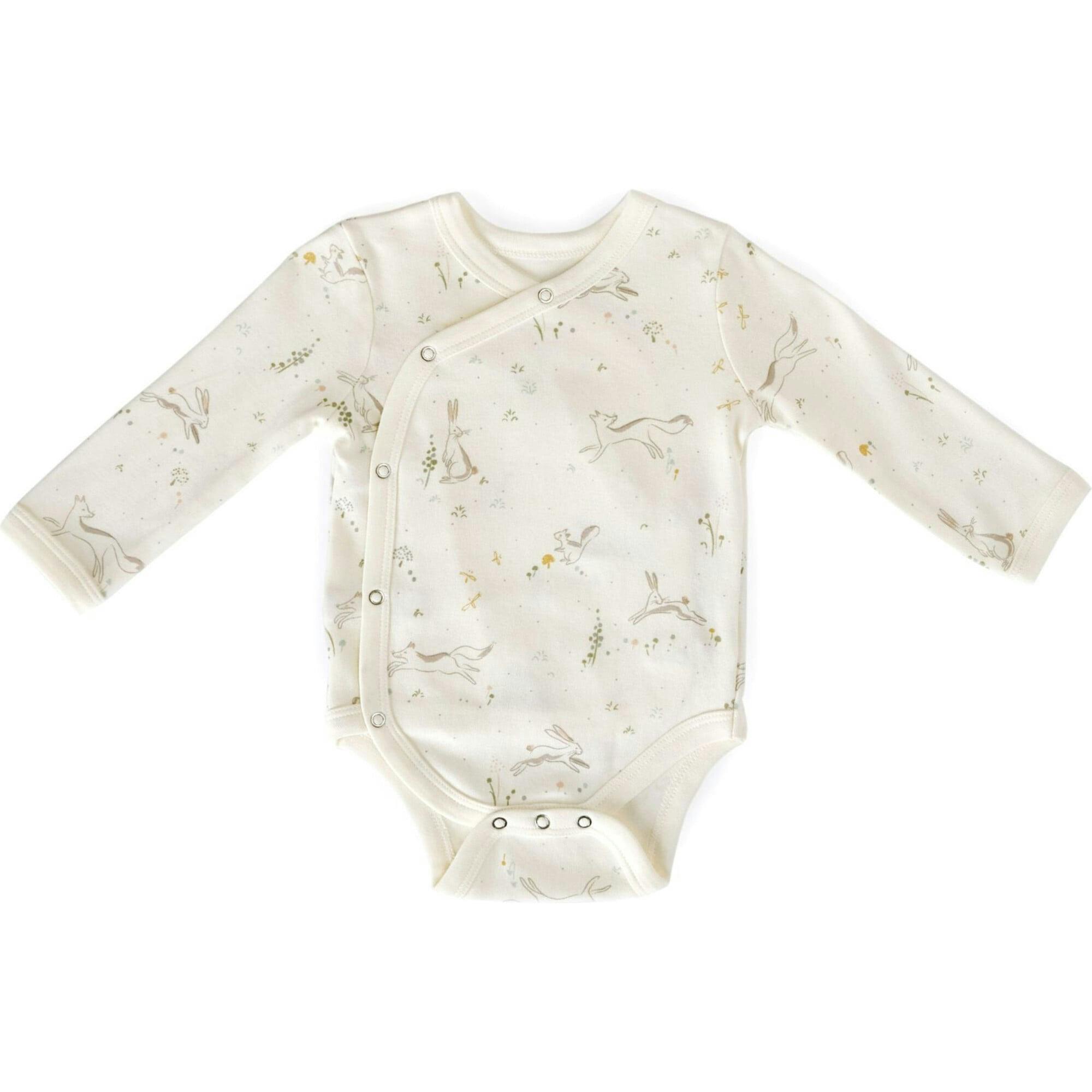 Long Sleeve Kimono One-Piece, Beige