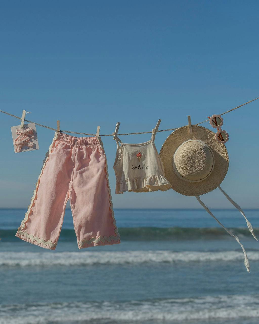 Wide-Leg Pant Set in Gelato