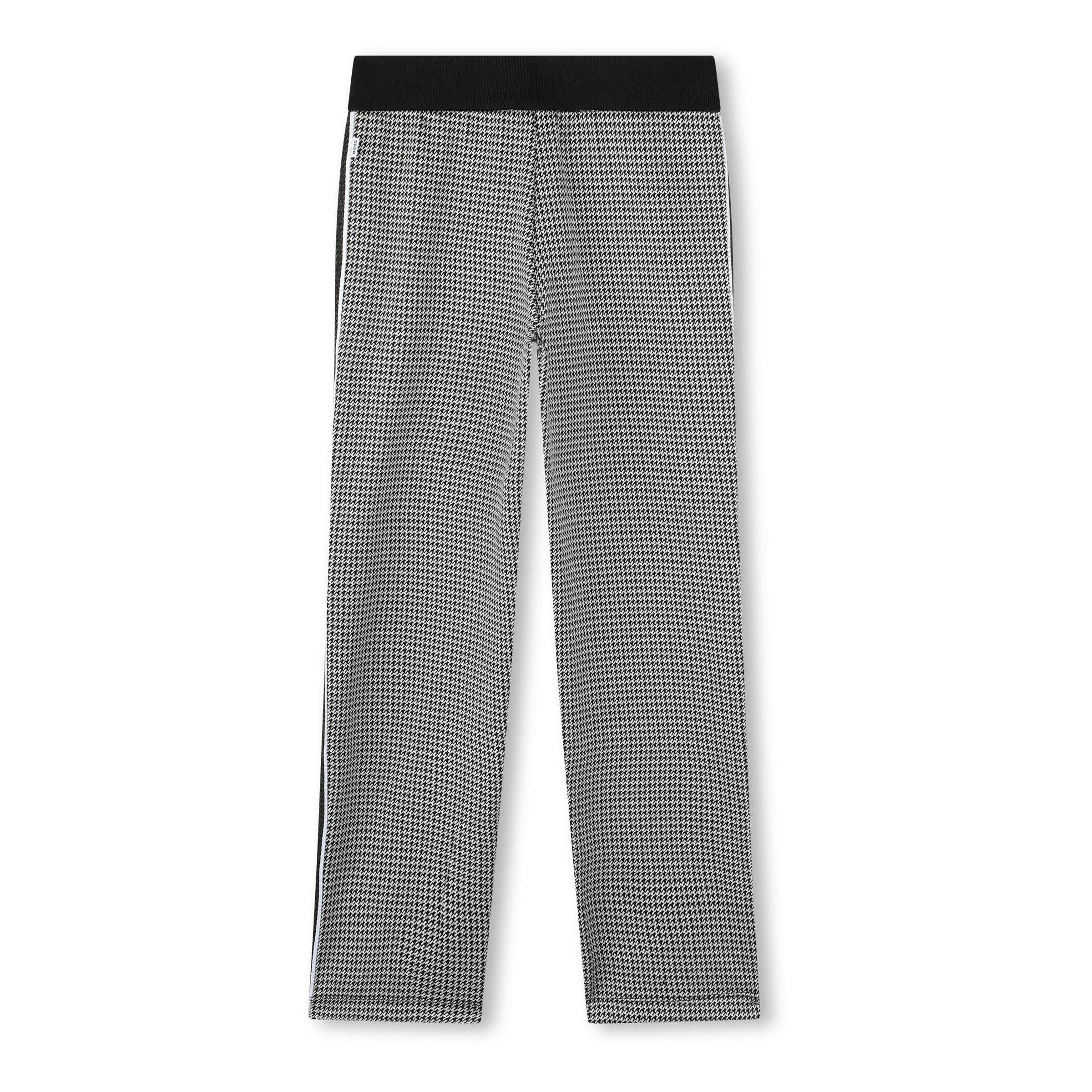 Plaid Houndstooth Trousers