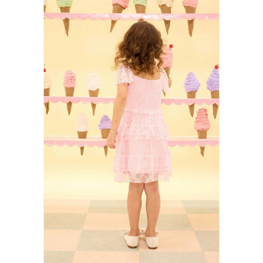 Mini Addy Dress in Light Pink