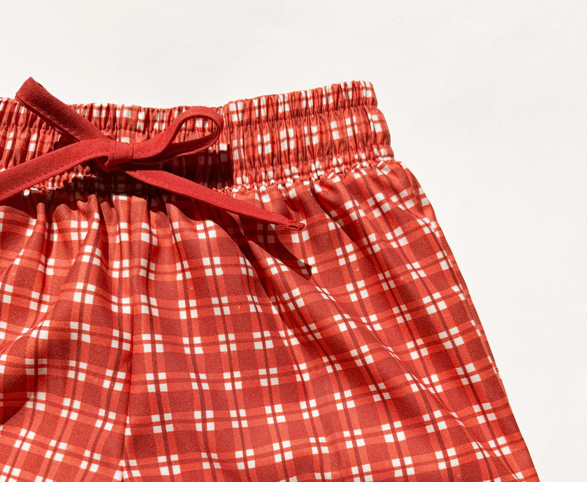 Talmadge Trunk | Cherry Check