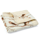 Owl Mini Lovey Two-Layer Muslin Security Blanket