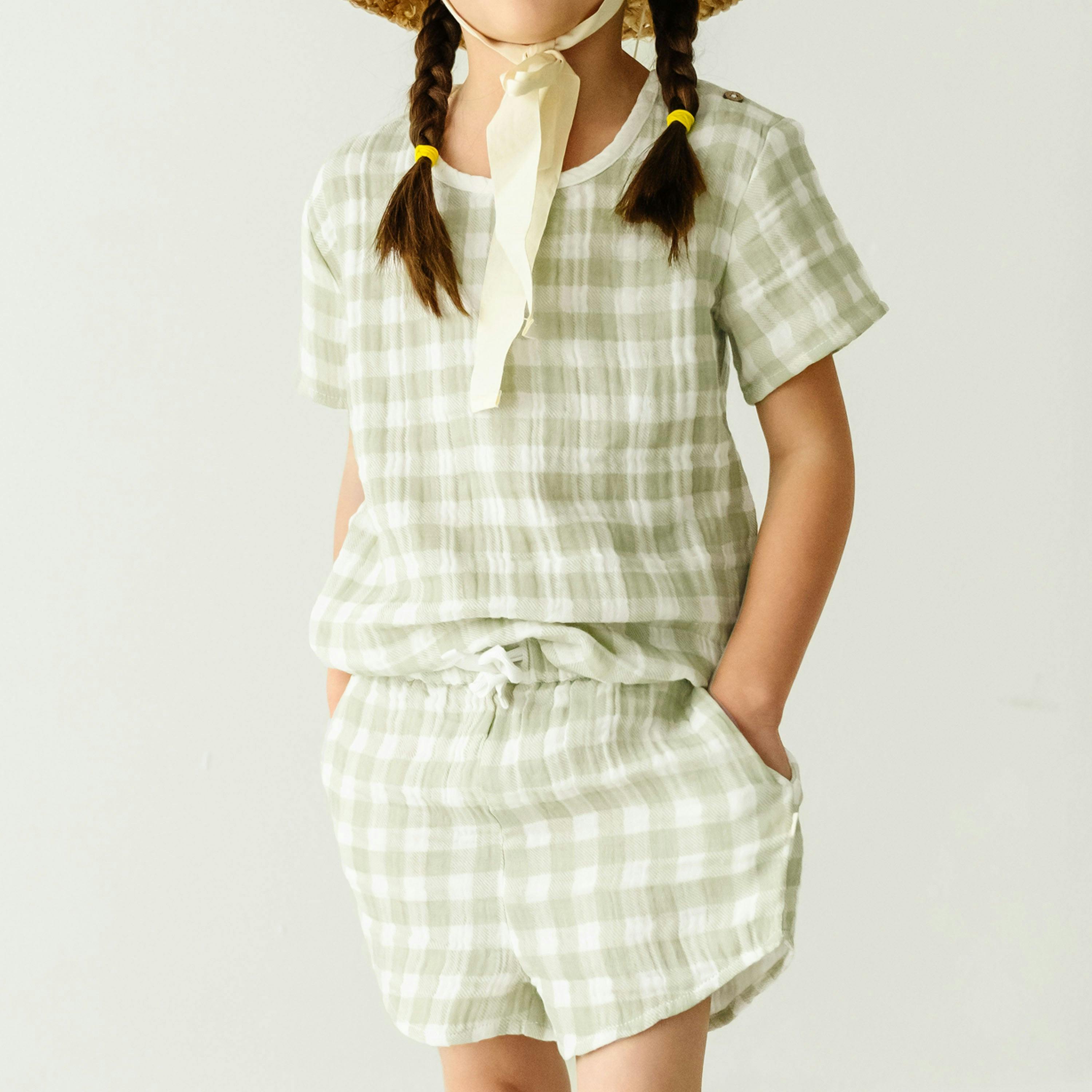 Organic Top and Shorts 2 Piece Set