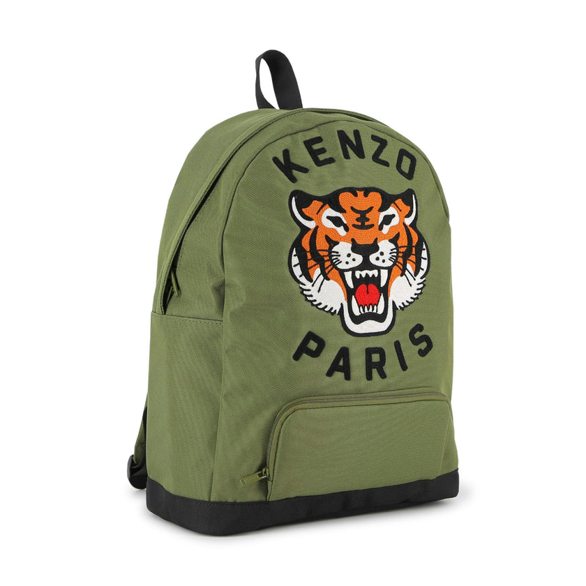 Khaki Kenzo Tiger Backpack