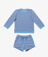 Remy Short Set, Paprika French Stripe