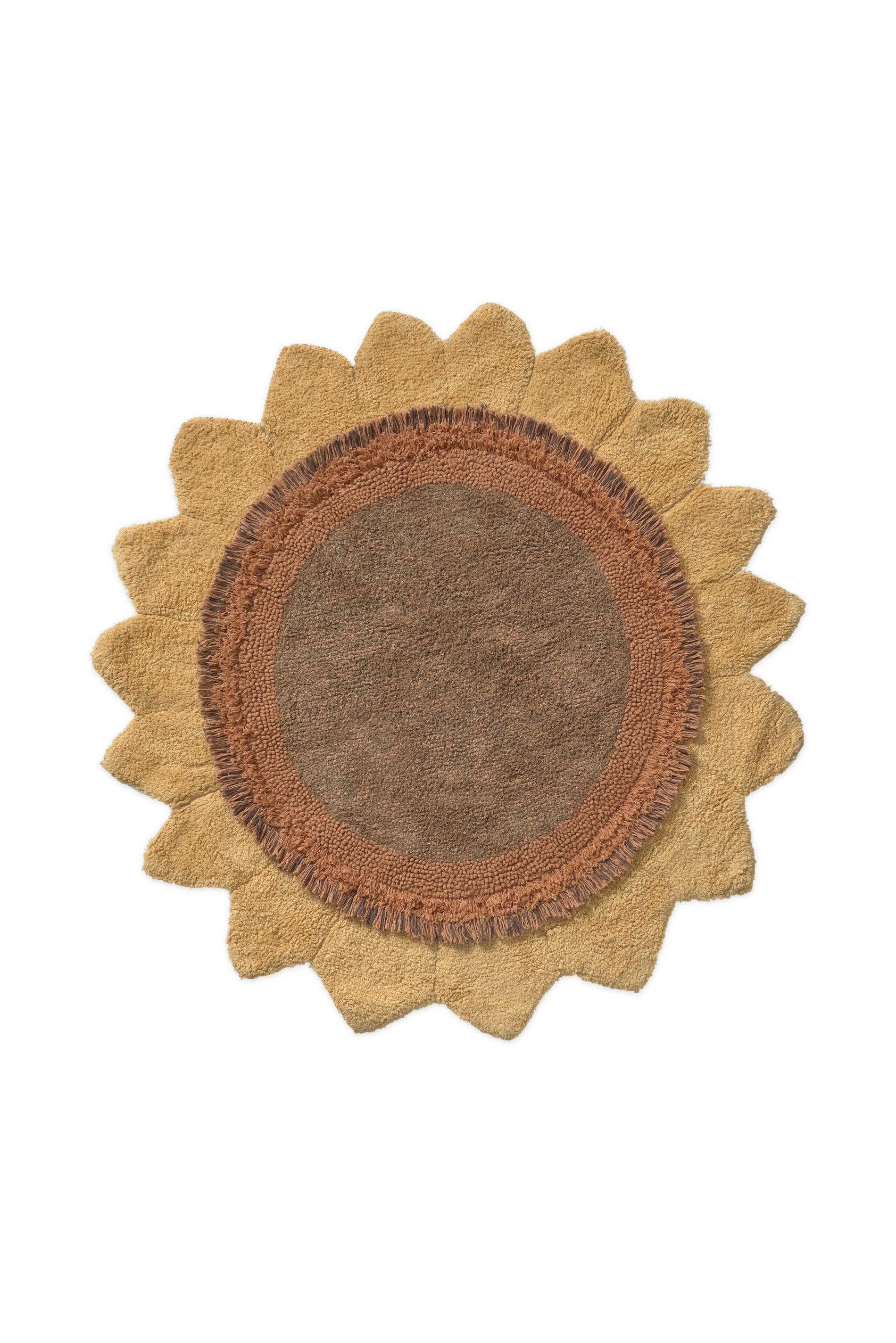 Washable Rug Sunflower