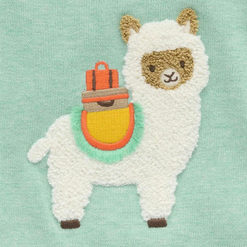 Llama Jumper Aloe Melange