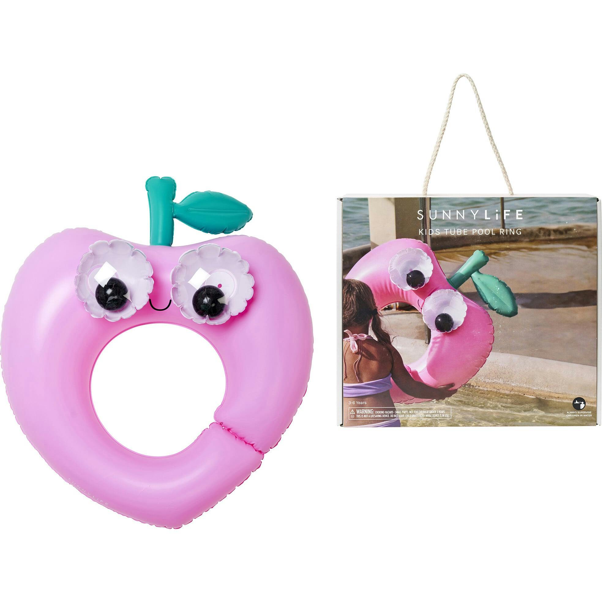 Kids Tube Pool Ring: Poppy the Peach
