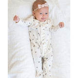 Neve Ruffle Zipper Footie
