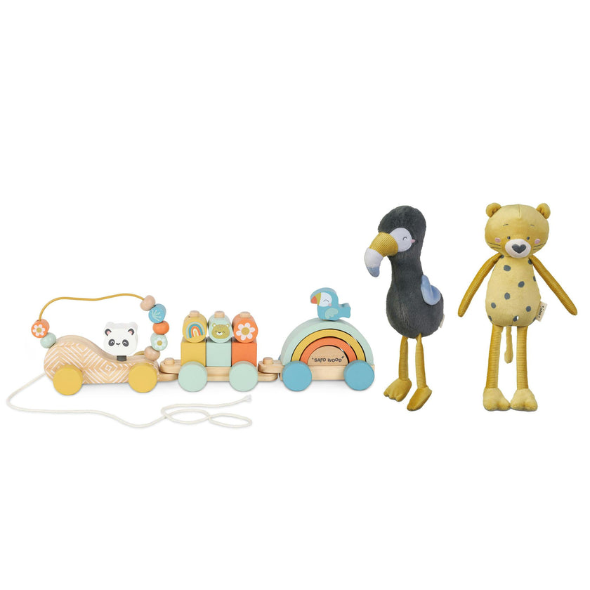 Wild Party Train & Jungle Friends Set