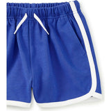 Sporty Ringer Shorts, Blue