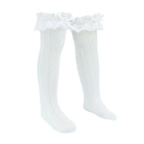 Heart Lace Ribbon Socks