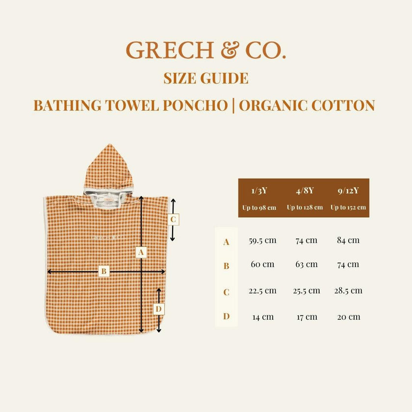 Bathing Towel Poncho | Organic Cotton - Pegasus