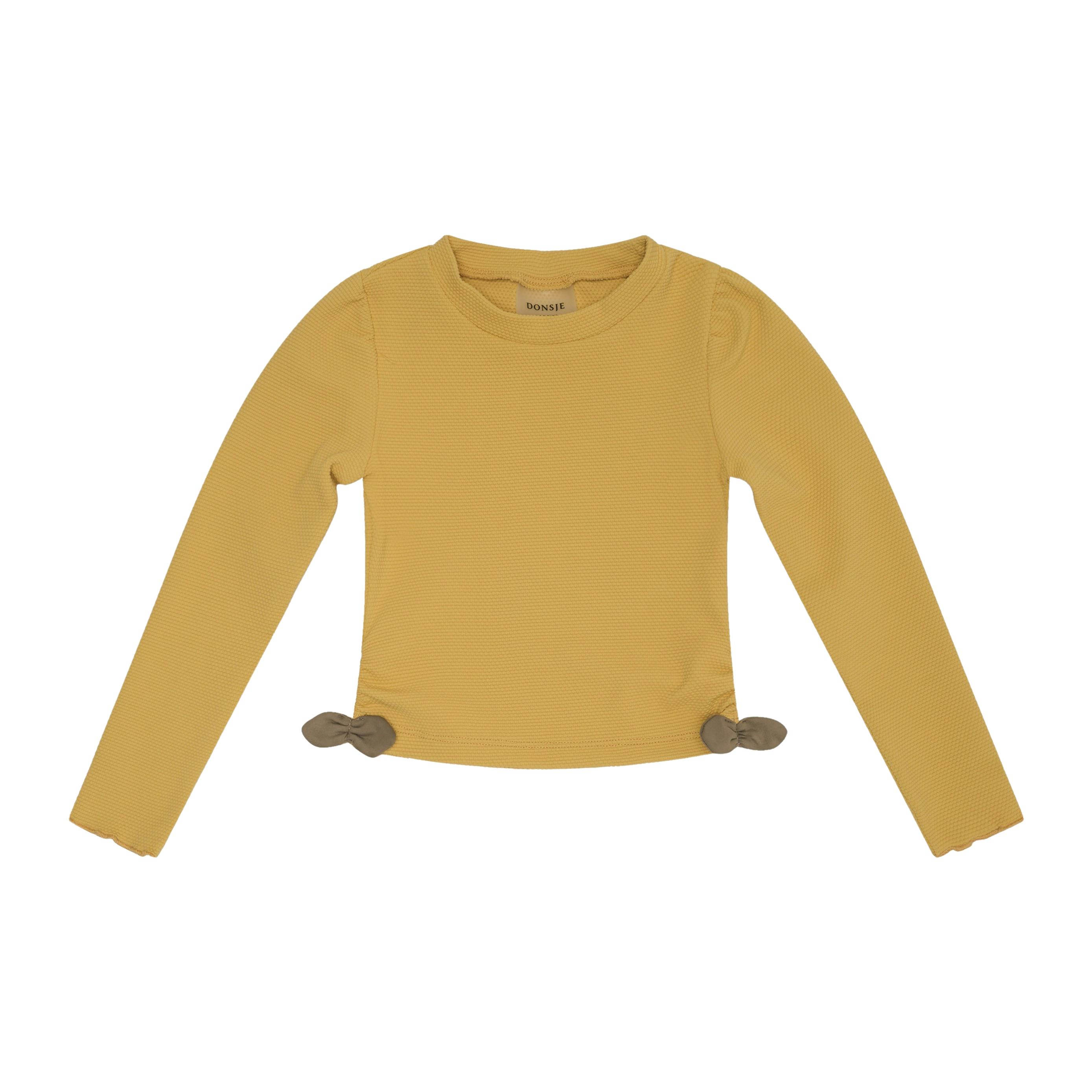 Nia Swim Shirt | Lemon | Soft Honey