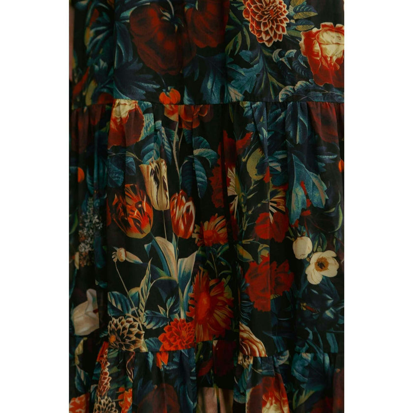 Cordelia Dress in Moody Floral