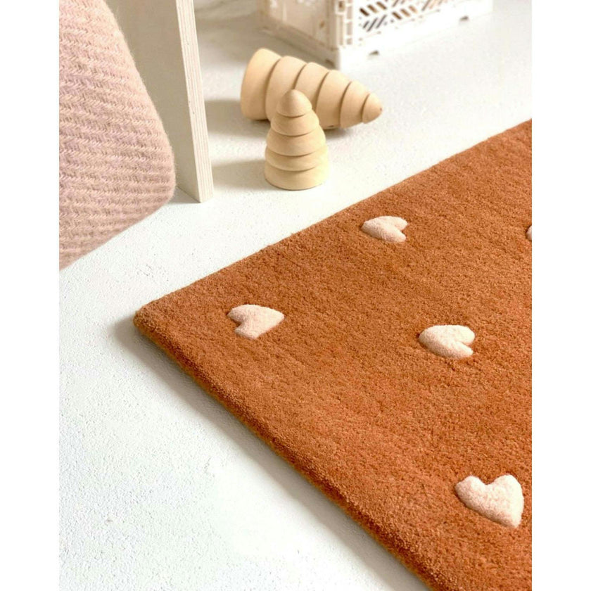 Round Hearts Rug