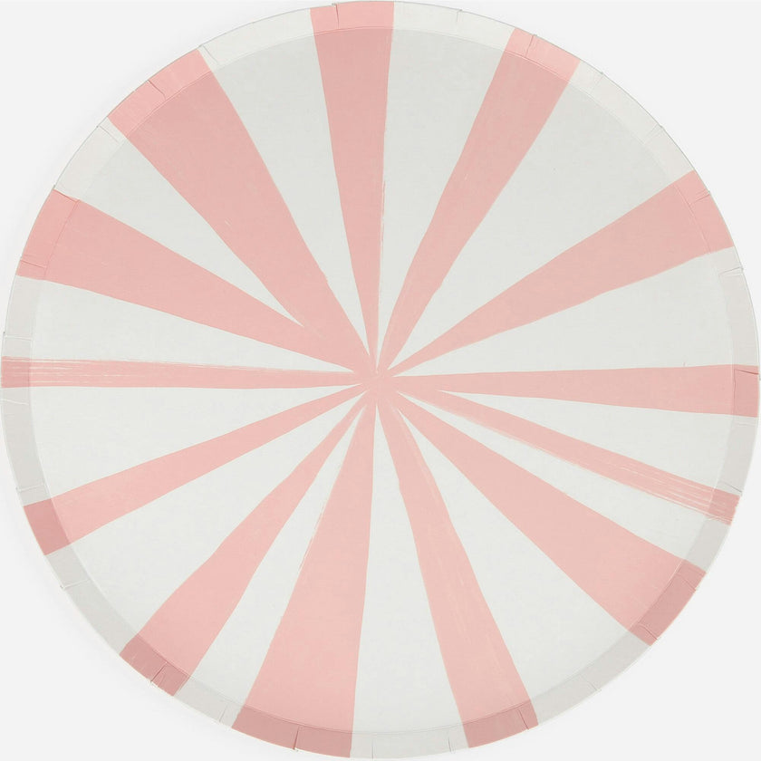 Mixed Stripe Dinner Plates