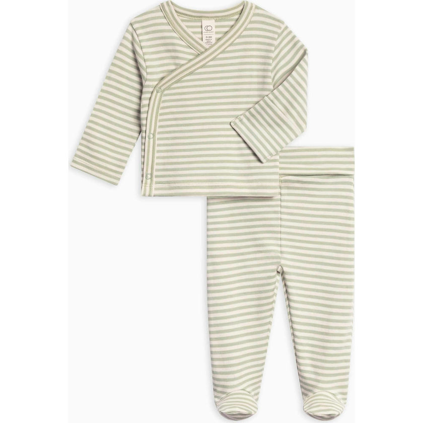 Riley 2 Piece Kimono Wrap Top and Pant Set