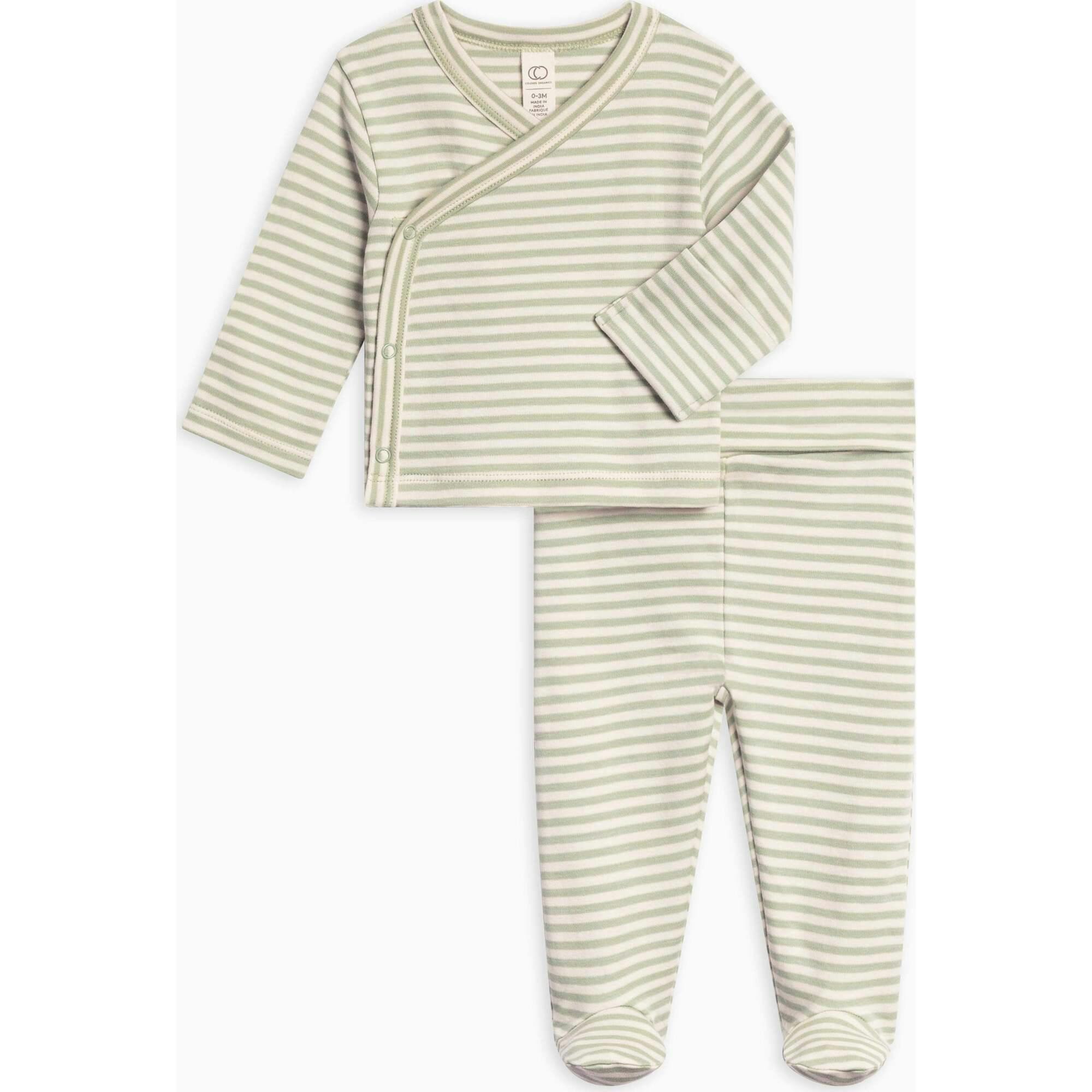 Riley 2 Piece Kimono Wrap Top and Pant Set