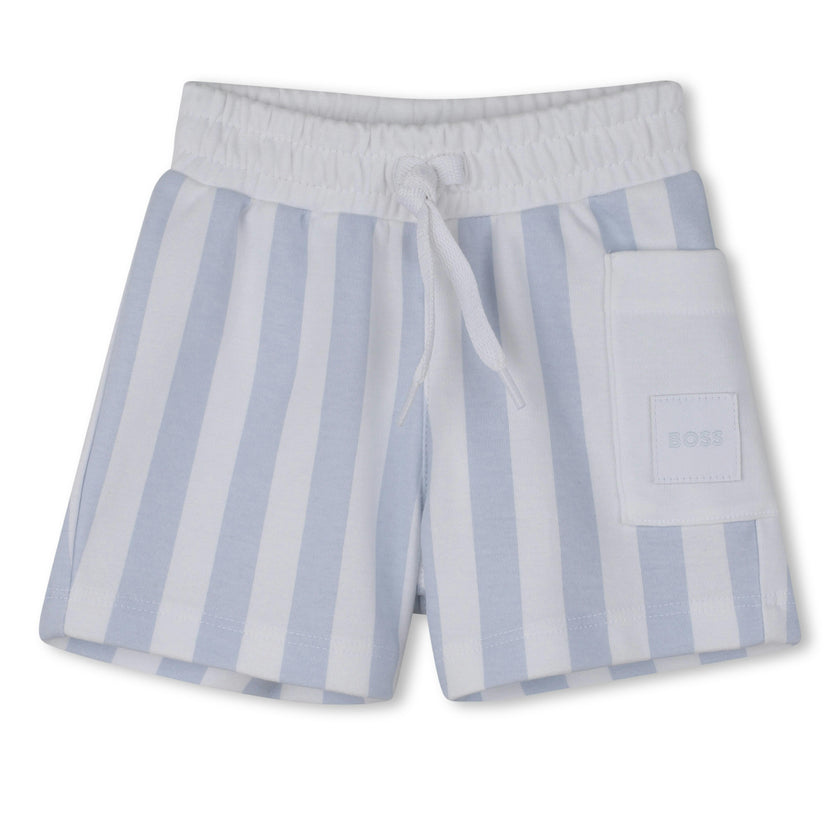 Light Blue Striped Baby Set