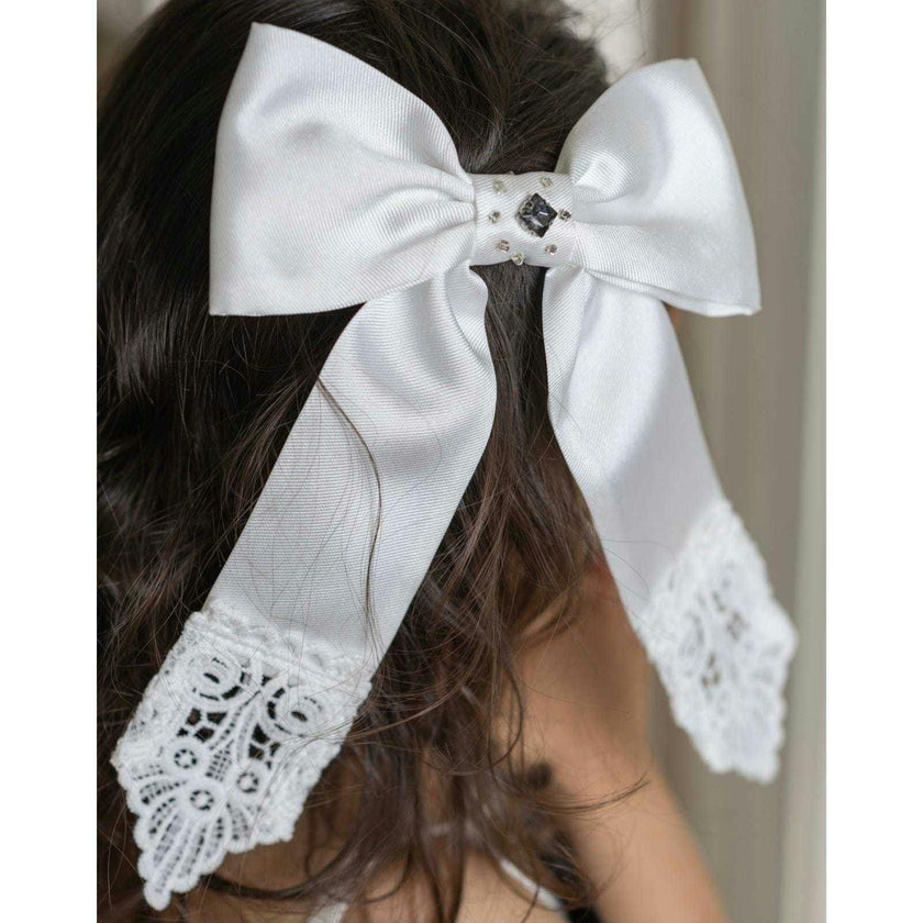 Audrey Lace Hair Bow