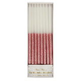 Meri Meri Dusty Pink Glitter Dipped Candles