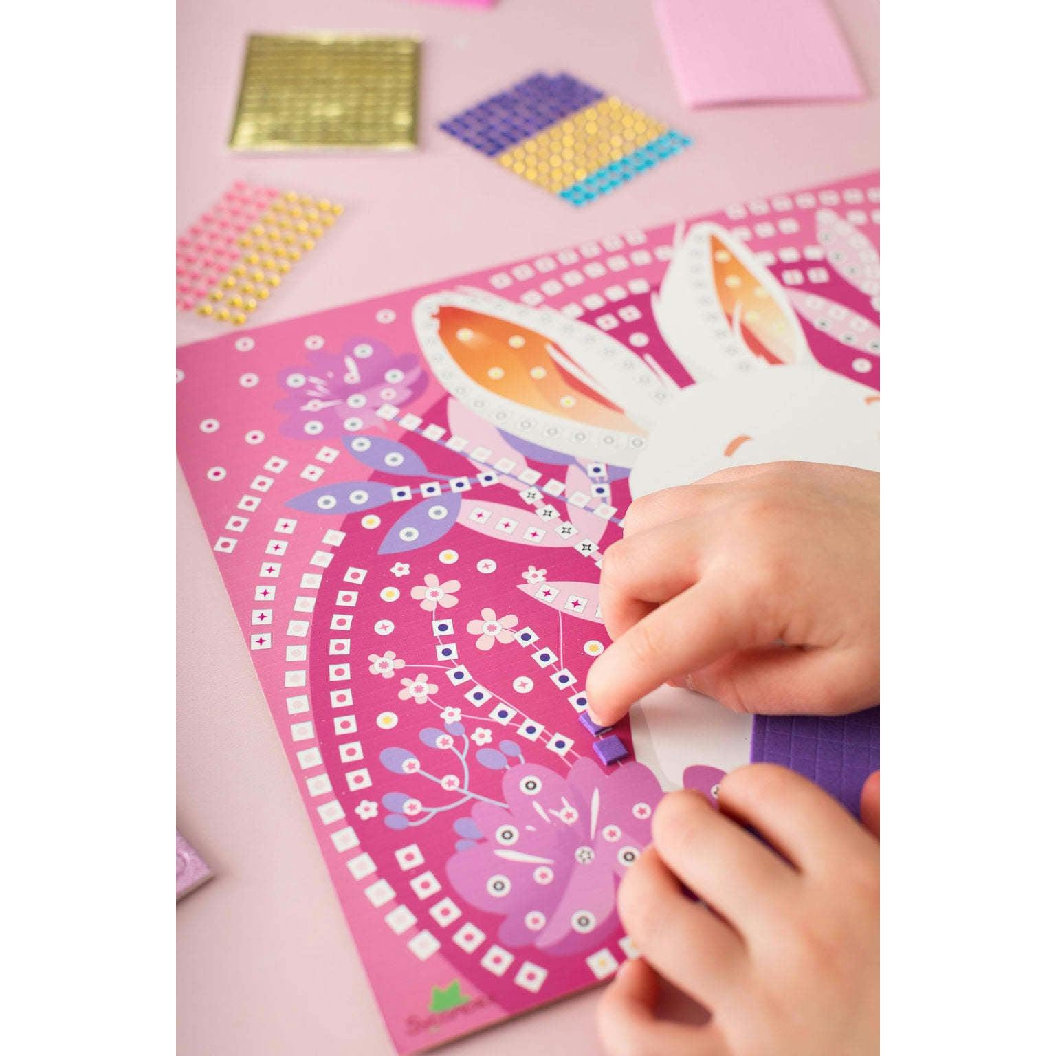 Stick'N Fun - Mosaics Cuddly Animals - 5y+