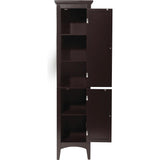 Glancy Wooden Tall Tower Cabinet with Storage