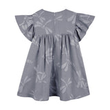 Pale Blue Kenzo Kids Flutter Dress