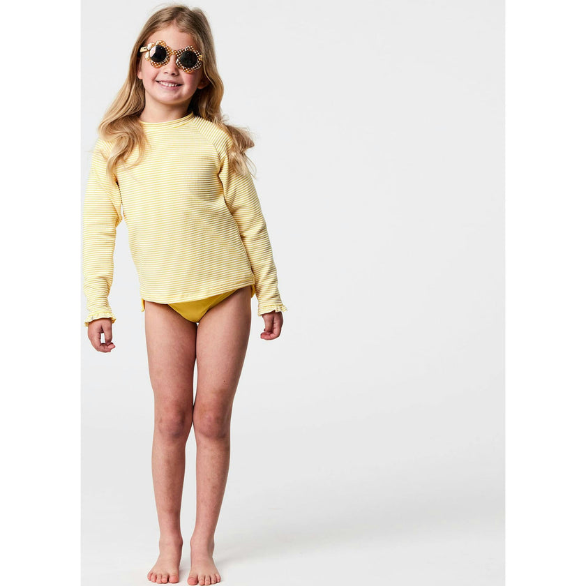 Marigold Stripe LS Rashguard