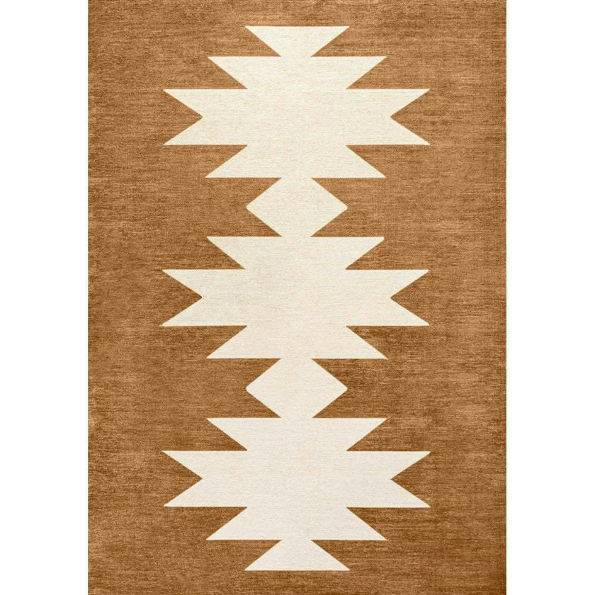 Chayton Minimalist Geometric Machine-washable Area Rug