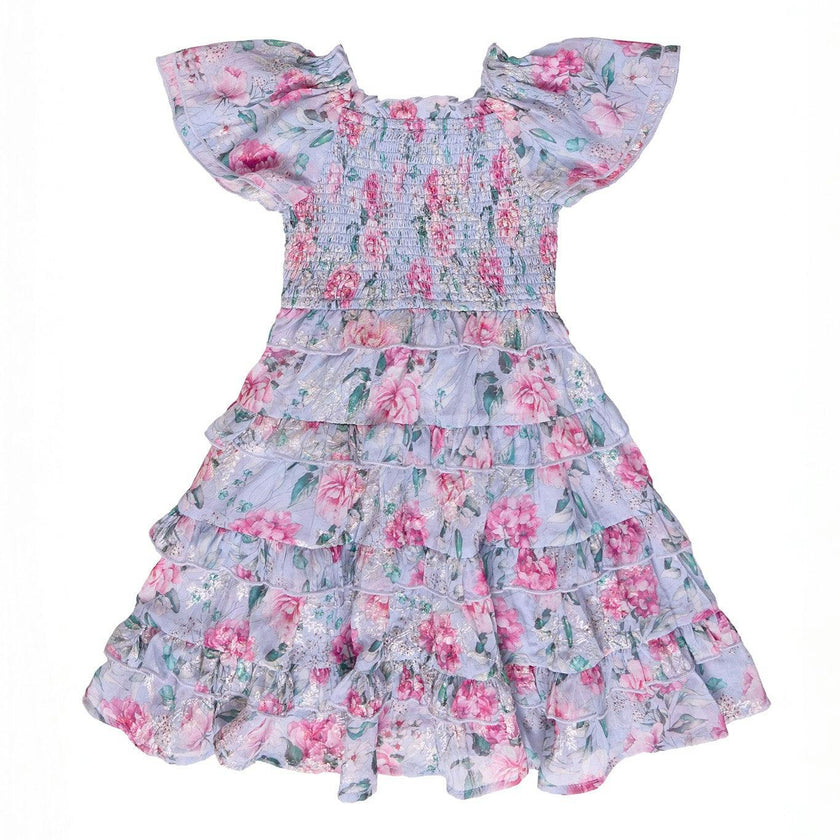Mini Winnie Dress in Peony Blossoms