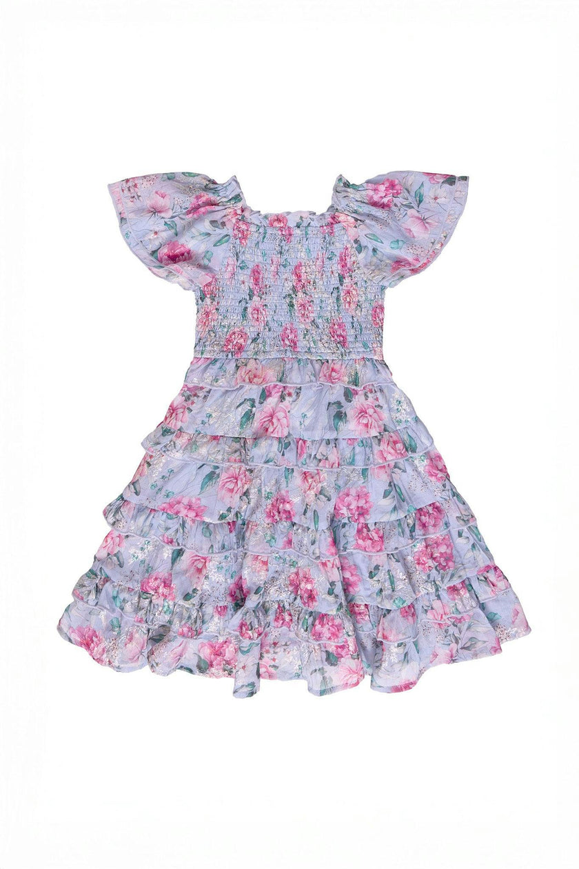Mini Winnie Dress in Peony Blossoms