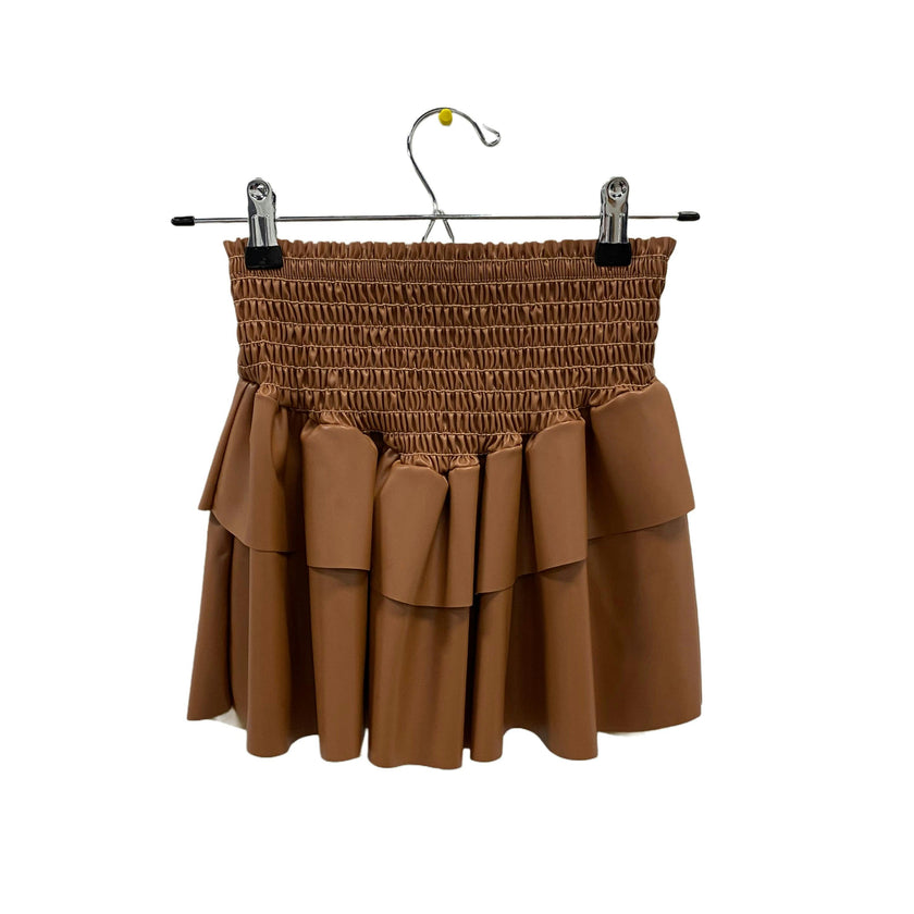 Kids Leather Julia Skirt