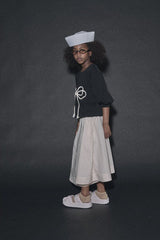 Odissey Bow Sweatshirt Black