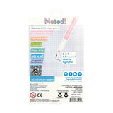 Noted! 2-in-1 Micro Fine Tip Pen and Highlighters - Set of 6