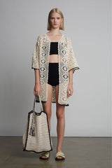 VERA CROCHET TOTE BAG