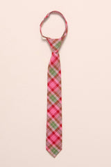 Ties in Rosewood Tartan