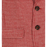 Mac Boys Houndstooth Check Classic Blazer, Stripes