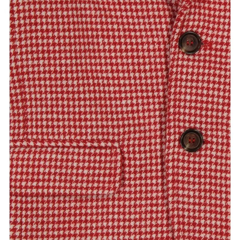 Mac Boys Houndstooth Check Classic Blazer, Stripes