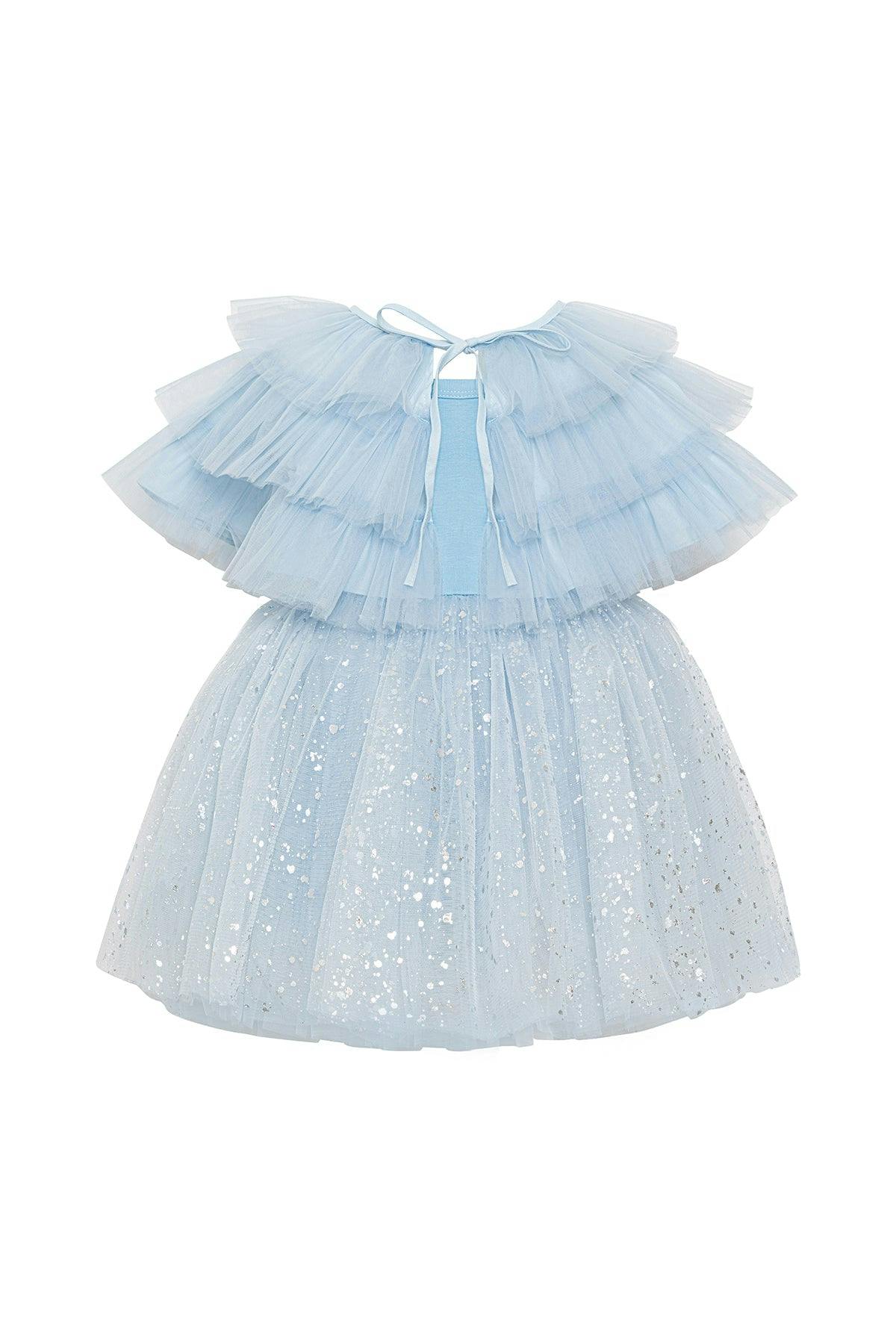 Sparkle Blue Dress Set