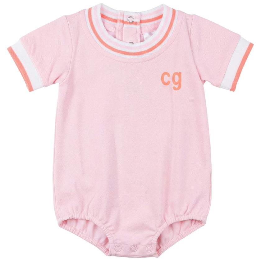 Stripe Trim Onesie