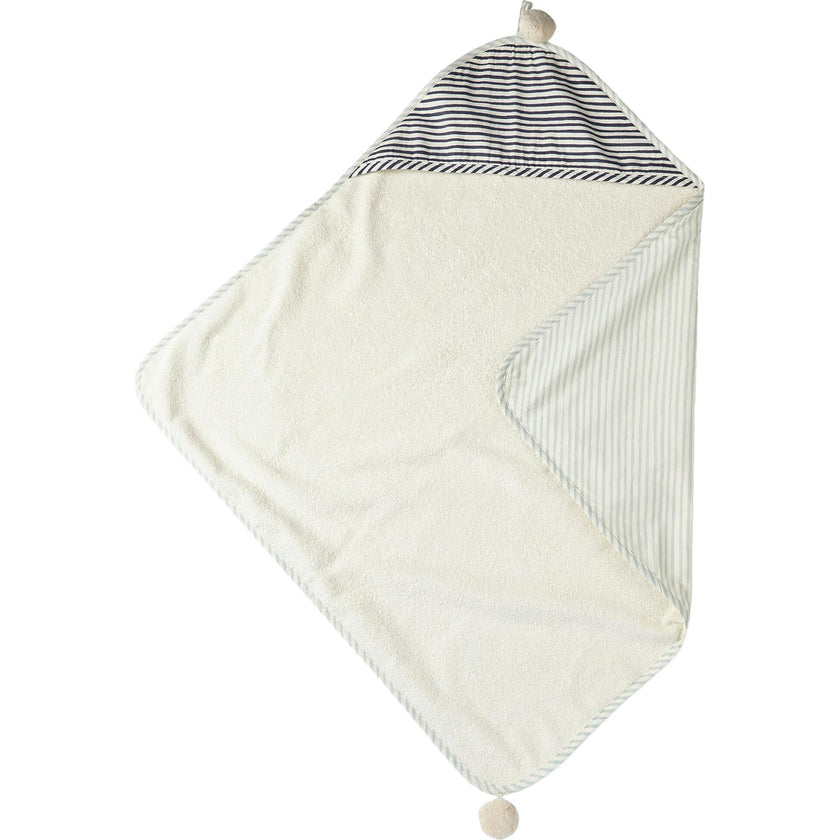 Stripes Away Hooded Towel