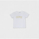Cederique Boy T-shirt Short Sleeve, White Oops